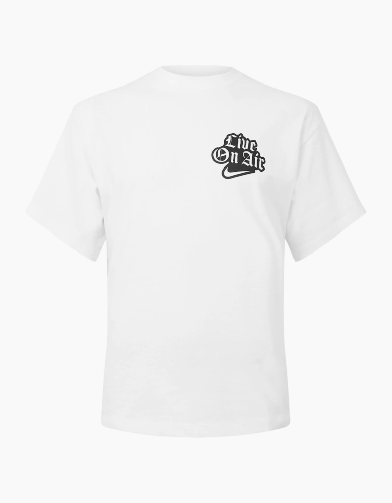 Crew Neck Printed Logo Jersey T-Shirt