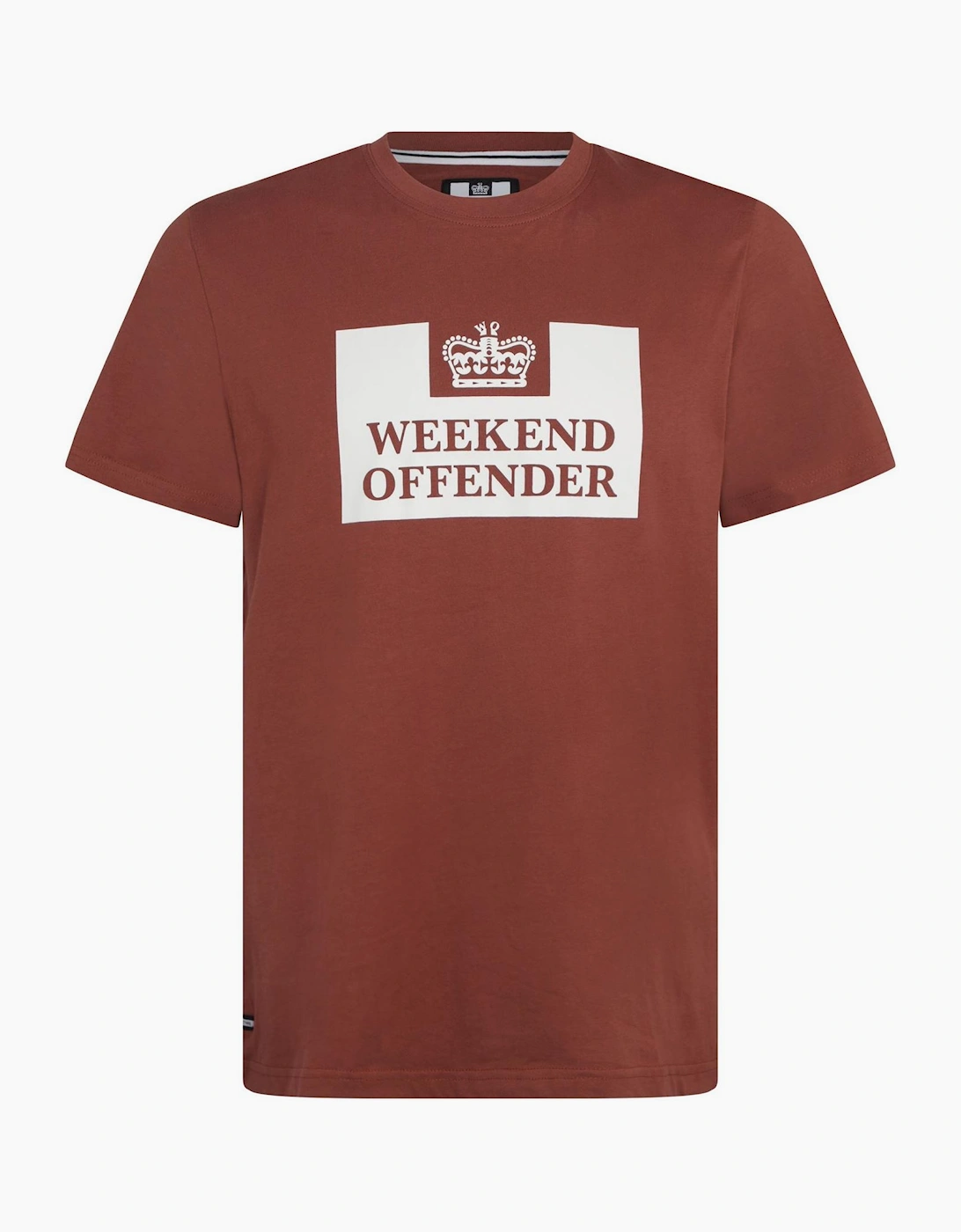 McMoney Lettering Graphic Crew Neck Short Sleeve T-Shirt