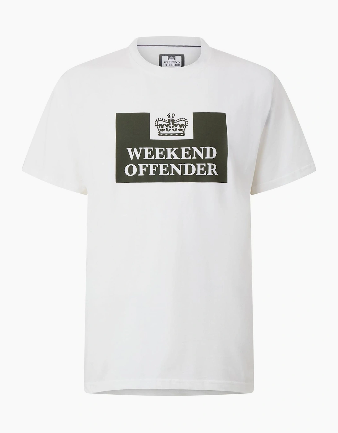 McMoney Lettering Graphic Crew Neck Short Sleeve T-Shirt