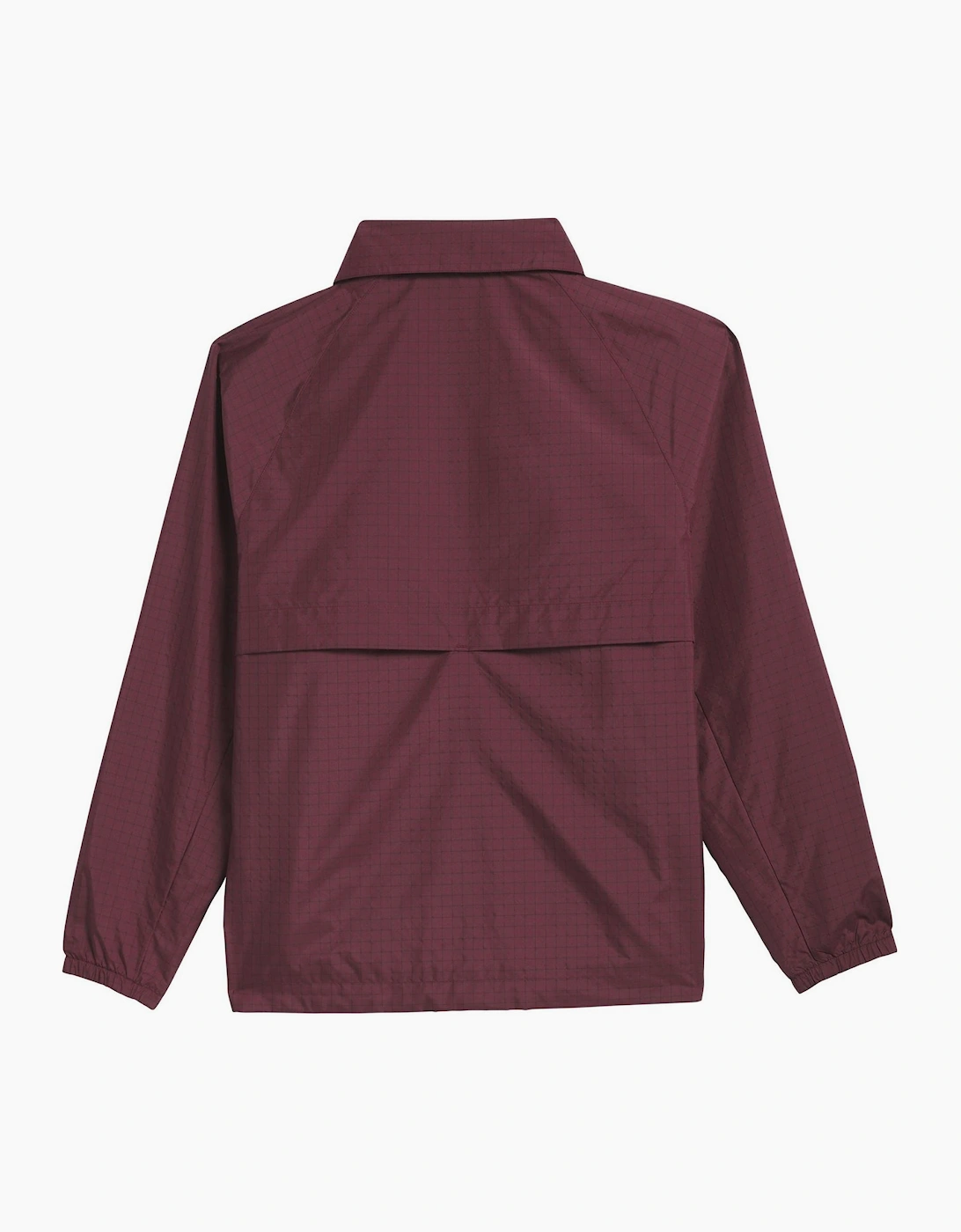 Shmoofoil Solid Patterned Coach Jacket with Shirt Collar