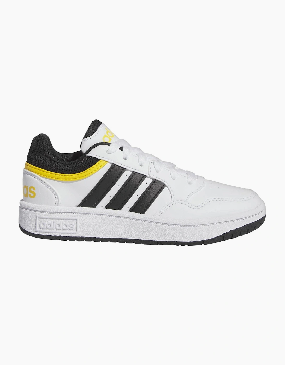 Adidas Kids Hoops Shoes - White - Size, C12 30.5