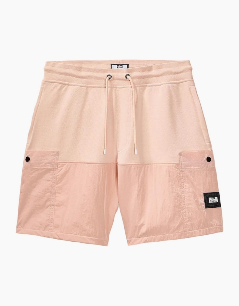 Azeez Parach Solid Shorts with Elasticated Waistband