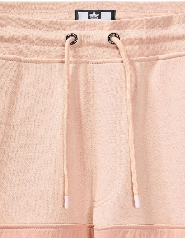 Azeez Parach Solid Shorts with Elasticated Waistband