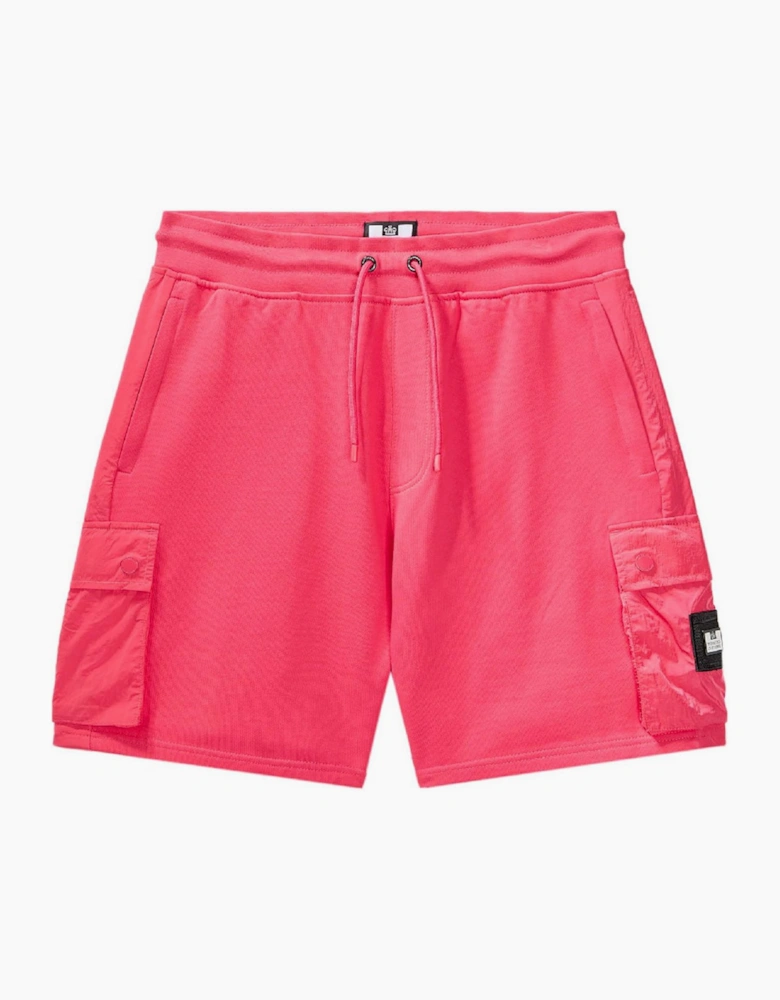 Pink Sands Solid Shorts with Elasticated Waistband
