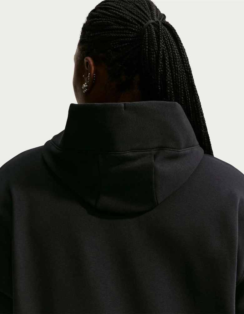 Bold Logo Hooded Neck Long Sleeve Relaxed Fit Sweatshirt