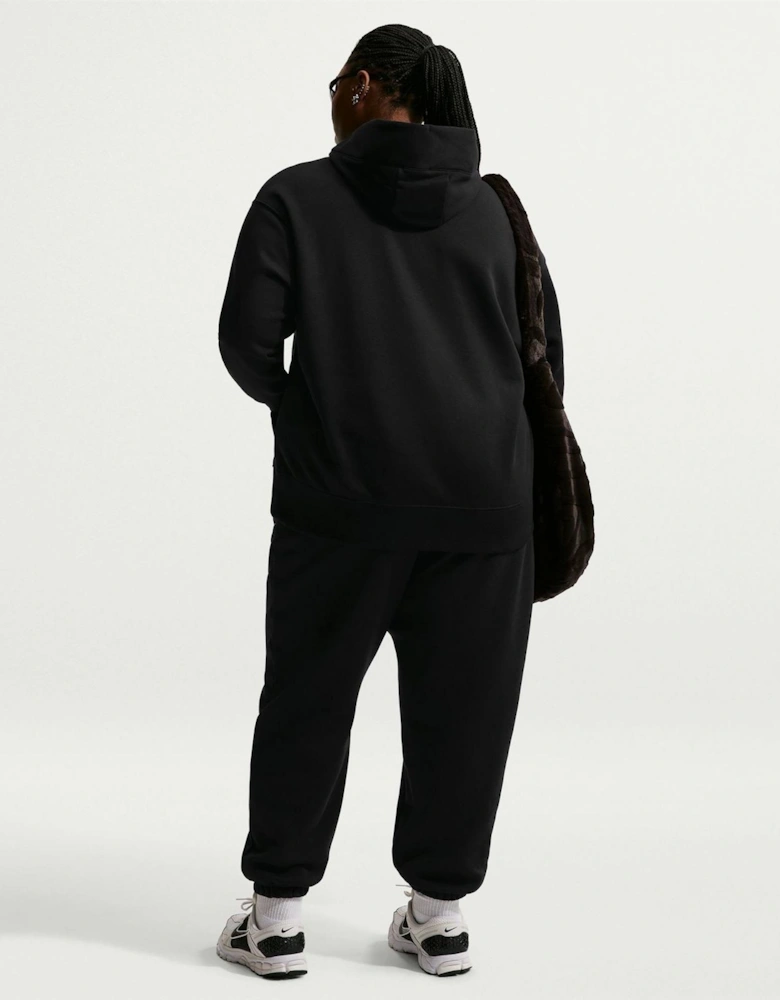 Bold Logo Hooded Neck Long Sleeve Relaxed Fit Sweatshirt