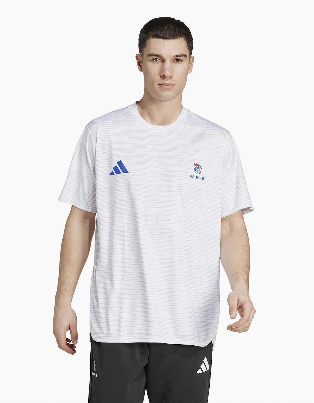 Crew Neck Short Sleeve Relaxed Fit Jersey T-Shirt