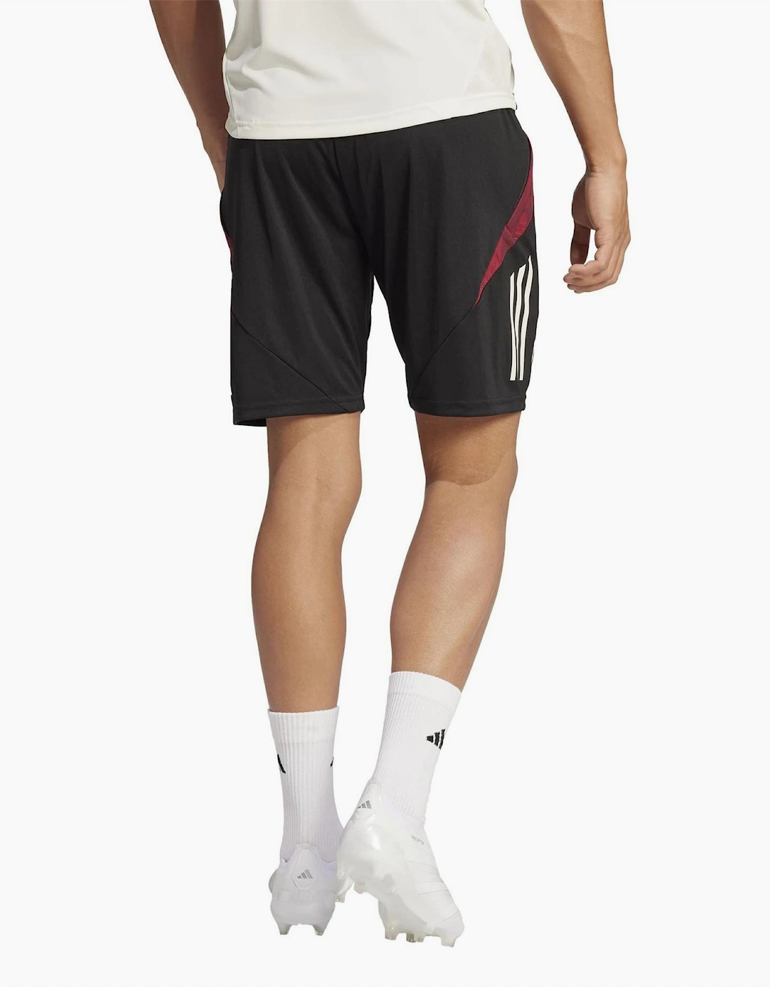 MUFC Solid Patterned Bermuda Shorts
