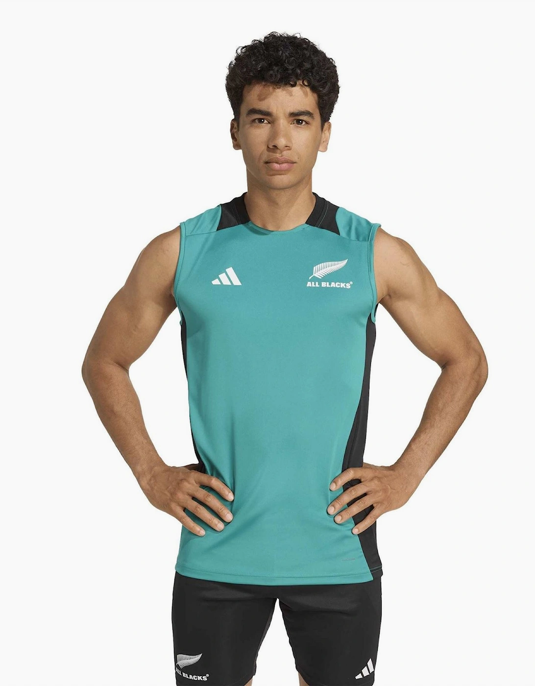 Printed Logo Crew Neck Sleeveless Singlet