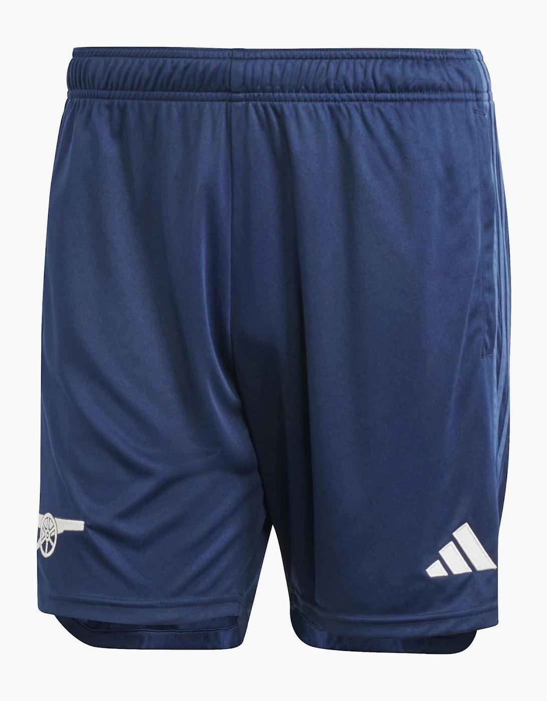 AFC Solid Bermuda Shorts with Elasticated Waistband