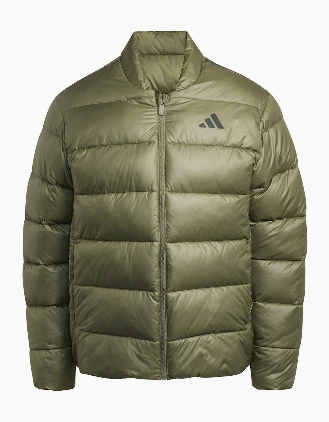Adidas Men's Solid Patterned Puffer Jacket With Woven Cuff - Tan - Size, 38/Regular