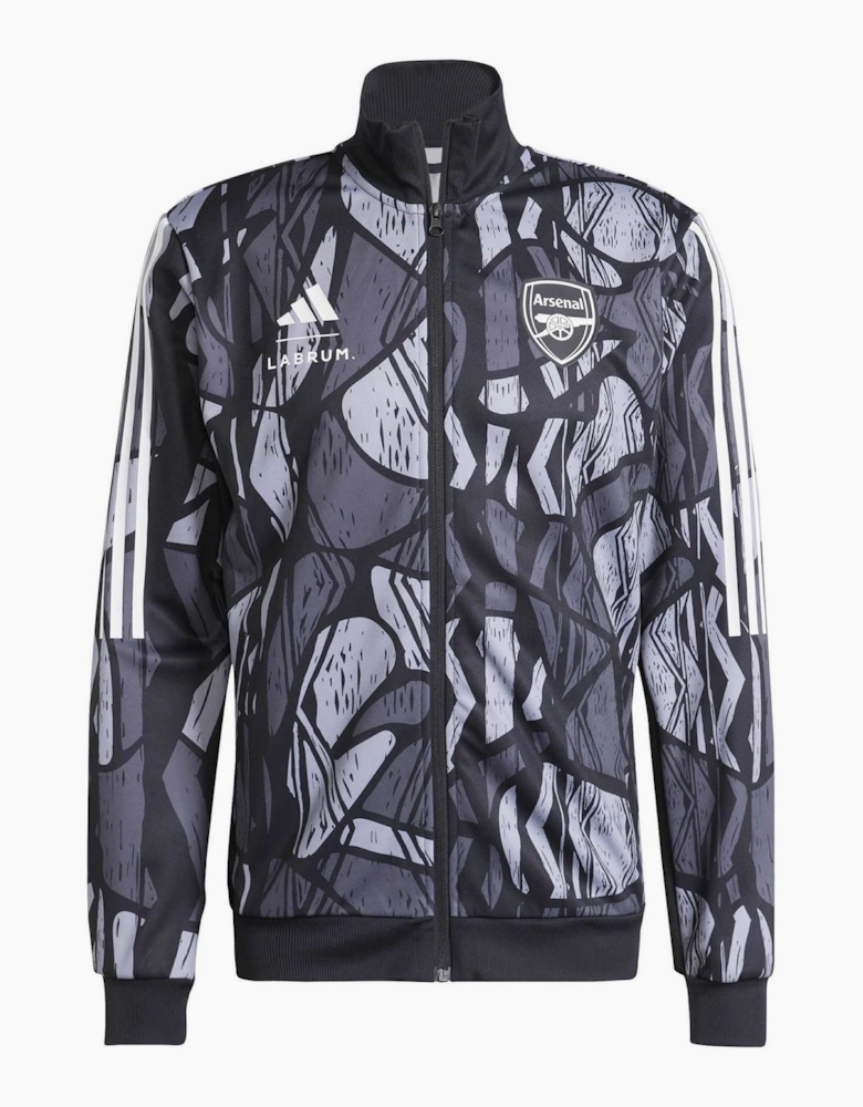 Arsenal Tiro Mock Neck Full Zip Long Sleeve Track Top