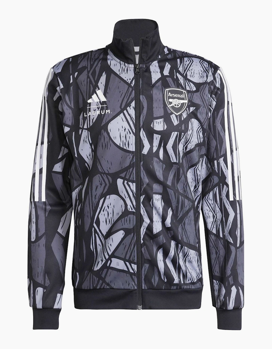 Arsenal Tiro Mock Neck Full Zip Long Sleeve Track Top