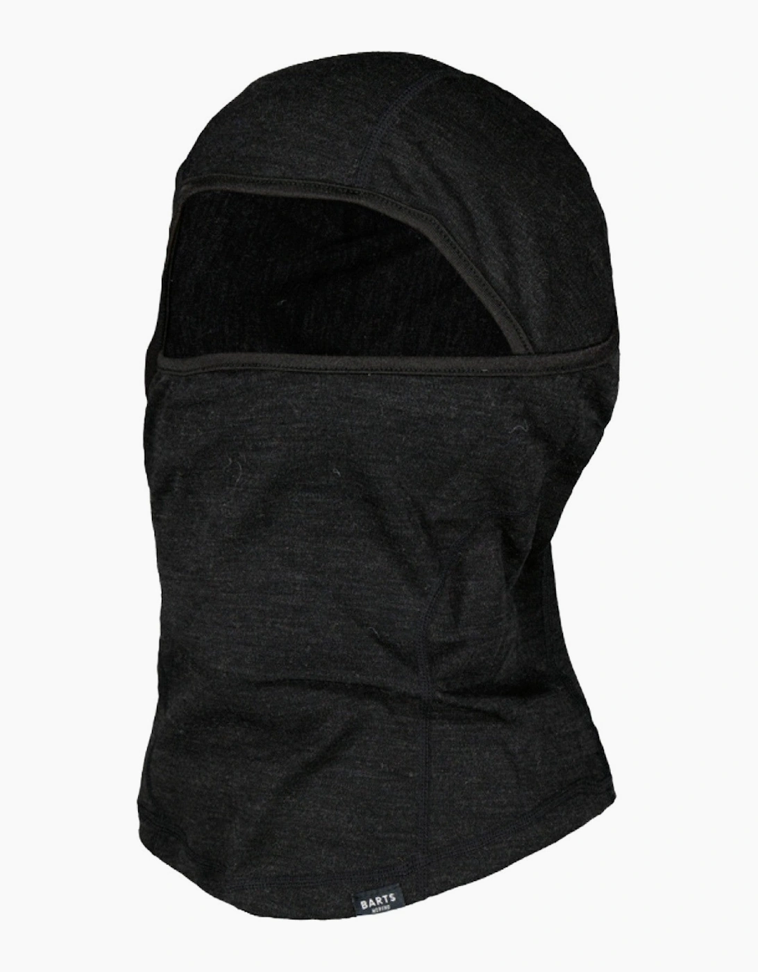 Barts Unisex Black Merino Balaclava - Size One Size