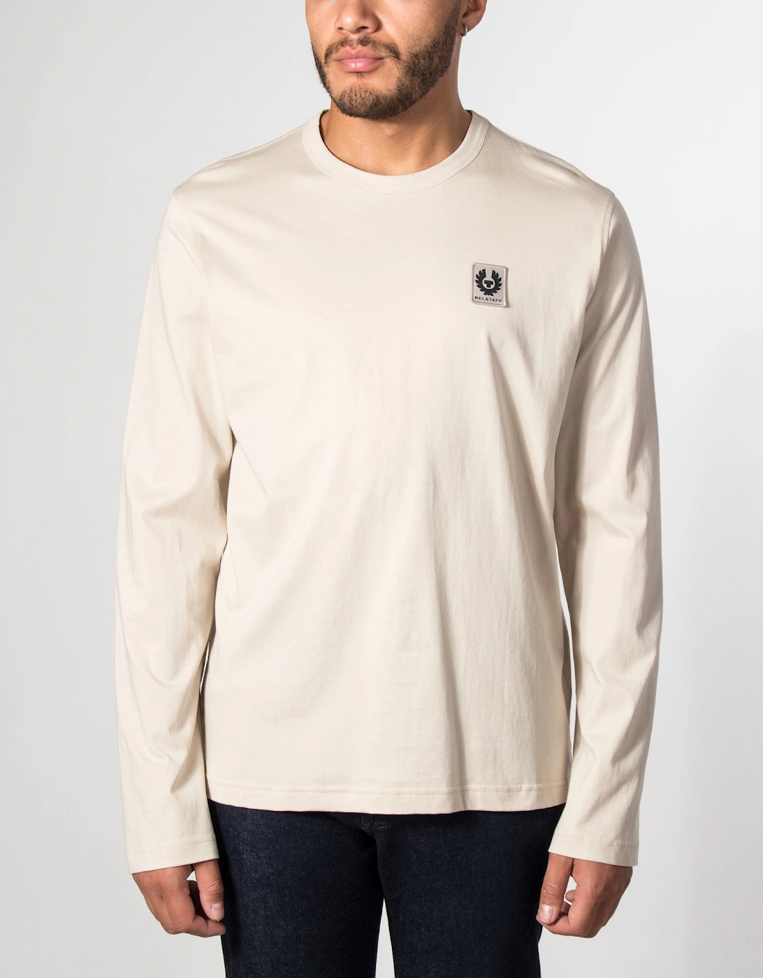 Regular Fit Belstaff Long Sleeved T-Shirt