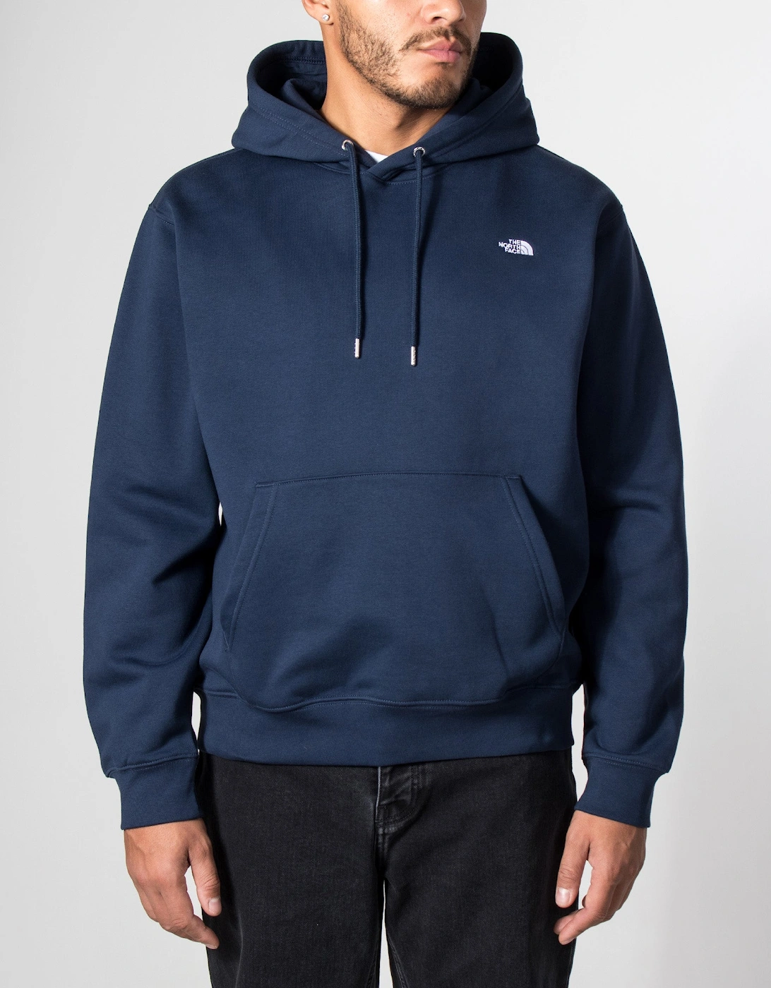 Relaxed Fit Essential Simple Dome Hoodie