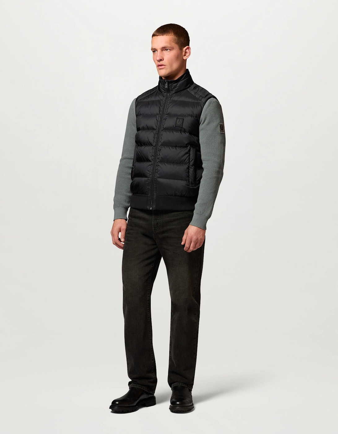Belstaff Mens Compound Gilet - Black