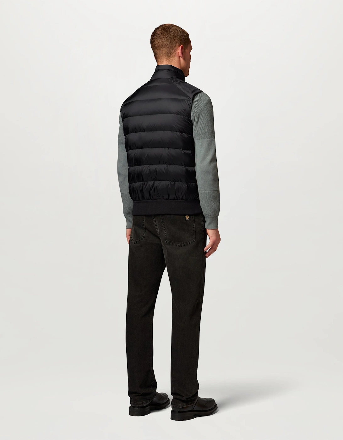Belstaff Mens Compound Gilet - Black