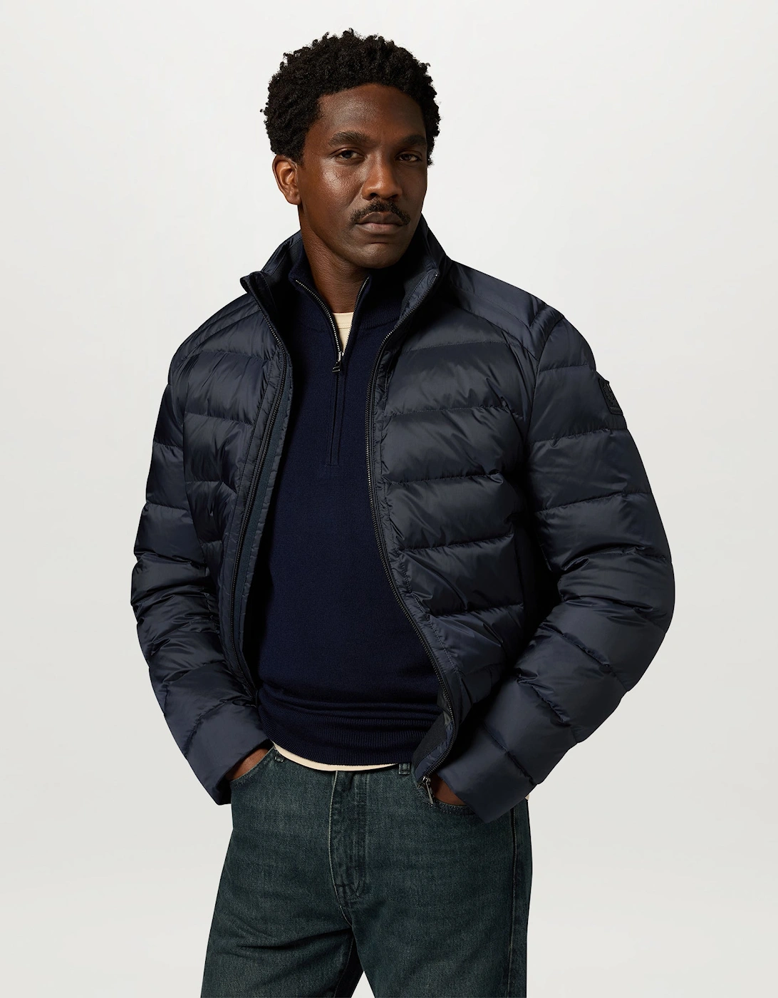 Belstaff Mens Compound Jacket - Dark Ink
