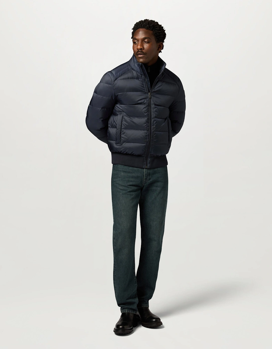 Belstaff Mens Compound Jacket - Dark Ink