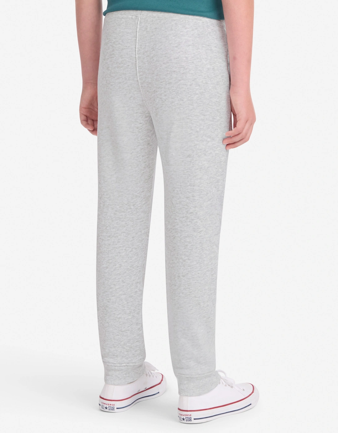 Abercrombie & Fitch Boys Essential Fleece Joggers in Grey