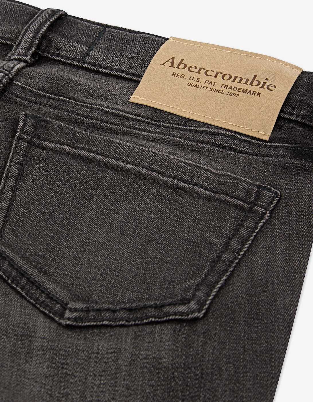 Abercrombie & Fitch Girls Low Rise Bootcut Jeans in Grey