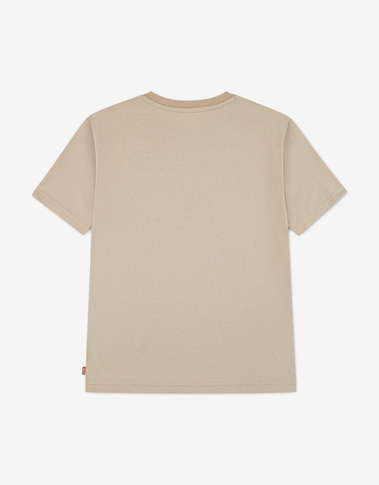 Levi's Boys Feed The Bears T-Shirt in Beige