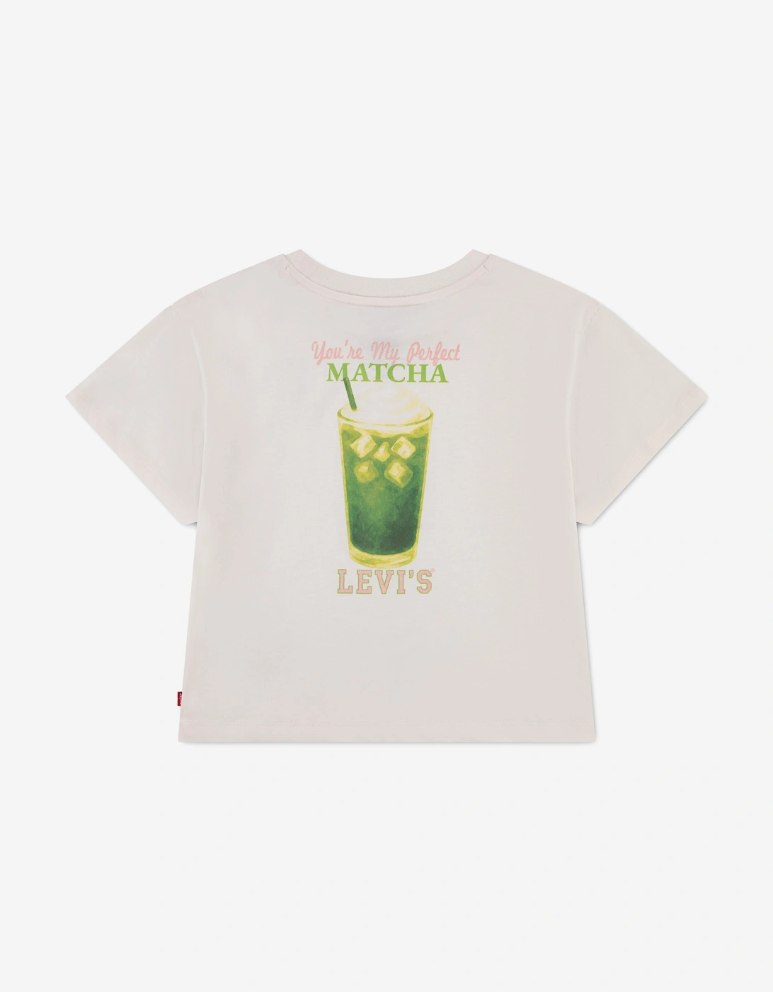 Levi's Girls Matcha Oversized T-Shirt in White