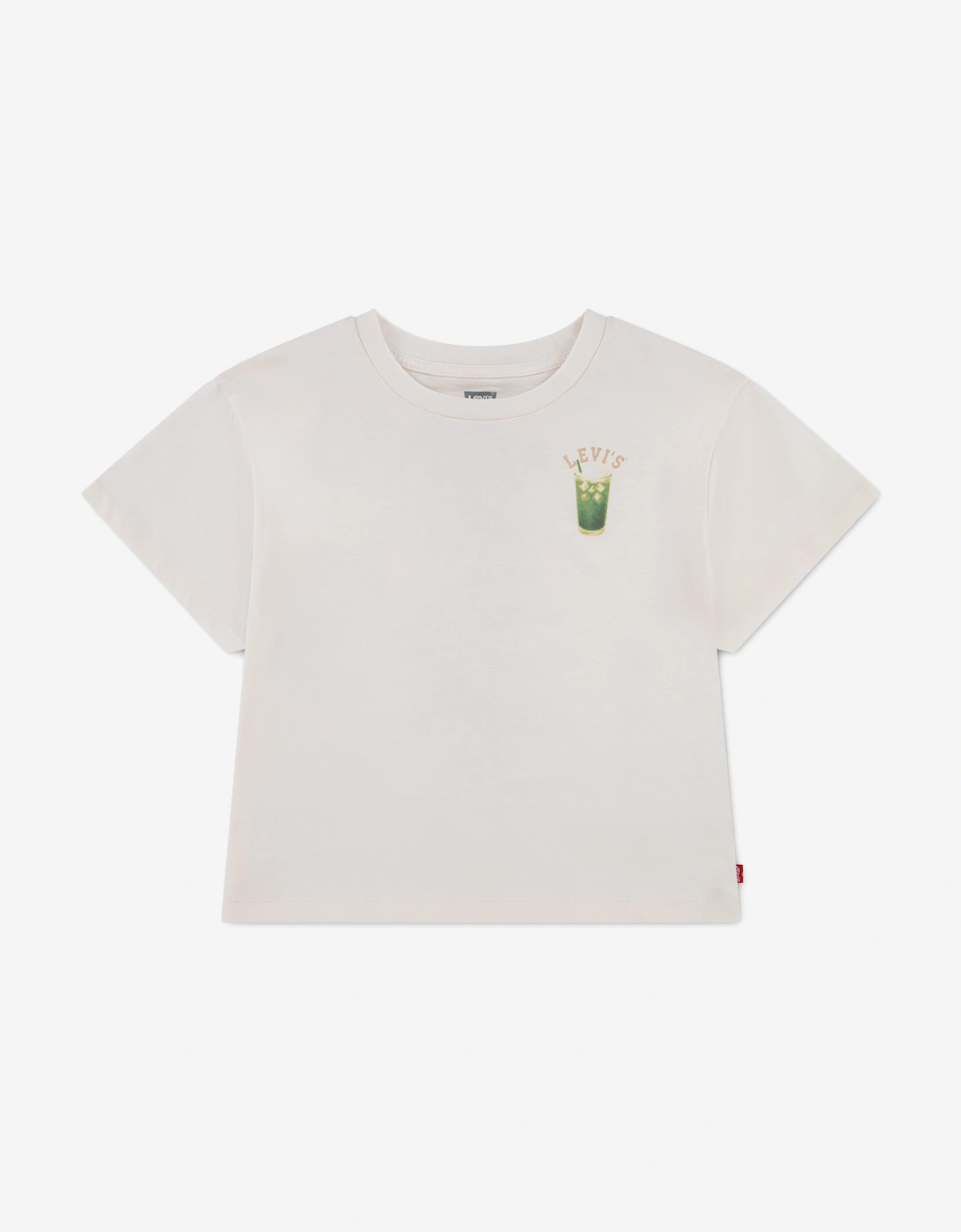Levi's Girls Matcha Oversized T-Shirt in White