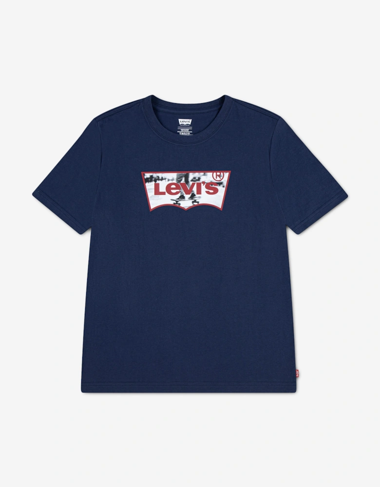 Levi's Boys Skate Batwing T-Shirt in Blue