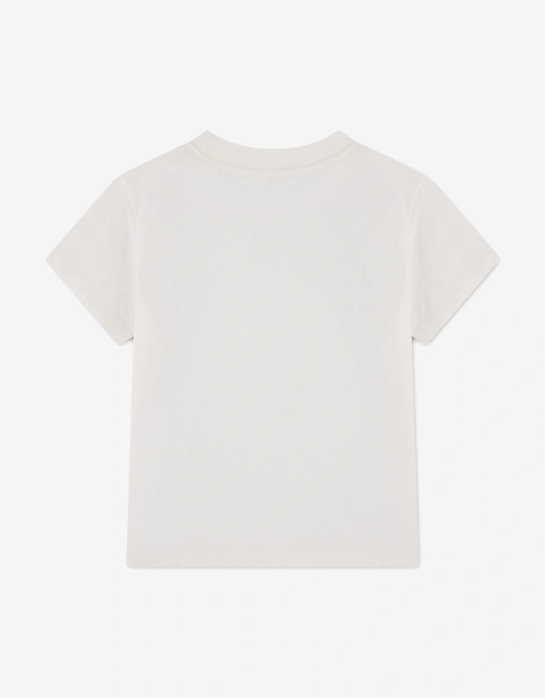 Abercrombie & Fitch Girls Y2K Core Classic T-Shirt in Ivory