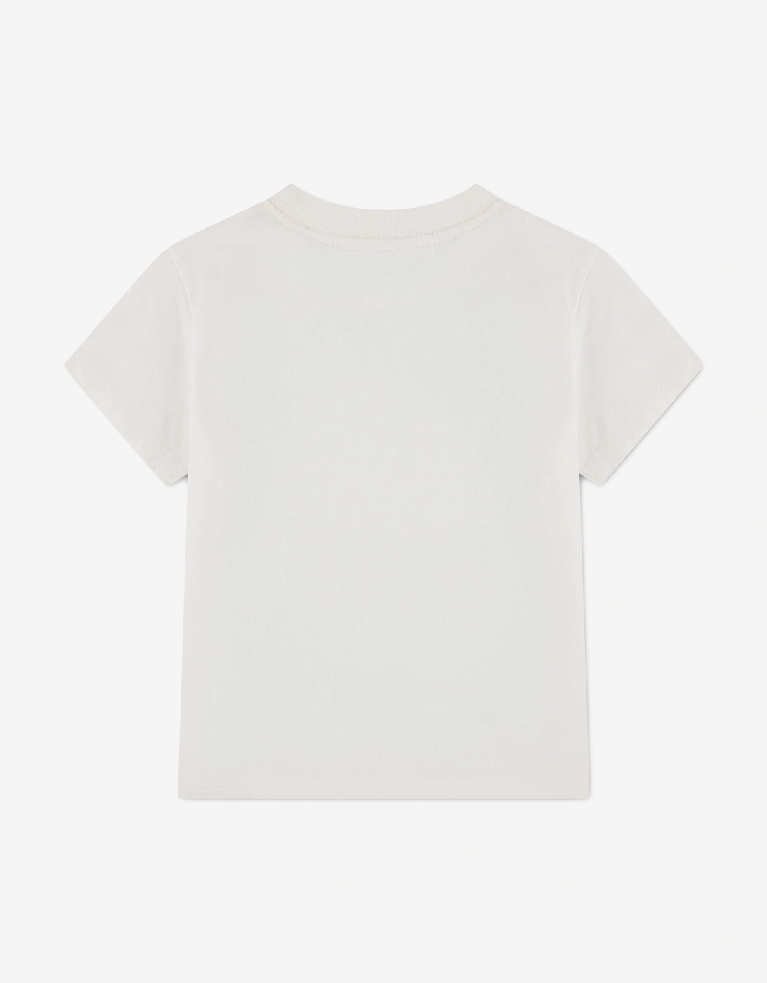 Abercrombie & Fitch Girls Y2K Core Classic T-Shirt in Ivory