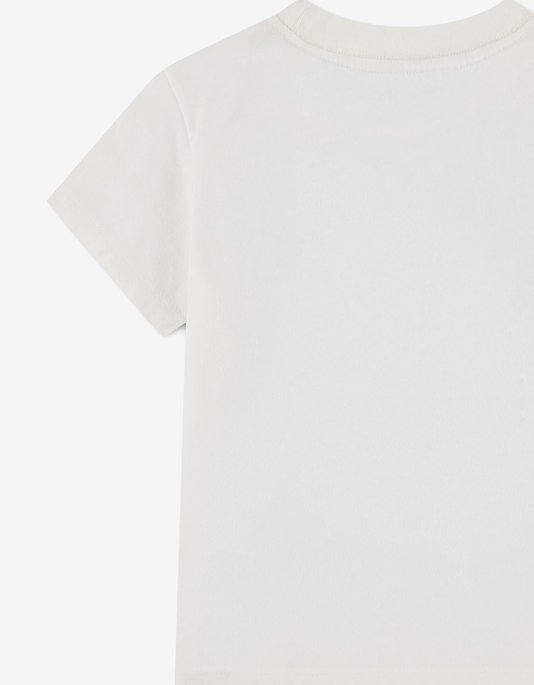 Abercrombie & Fitch Girls Y2K Core Classic T-Shirt in Ivory
