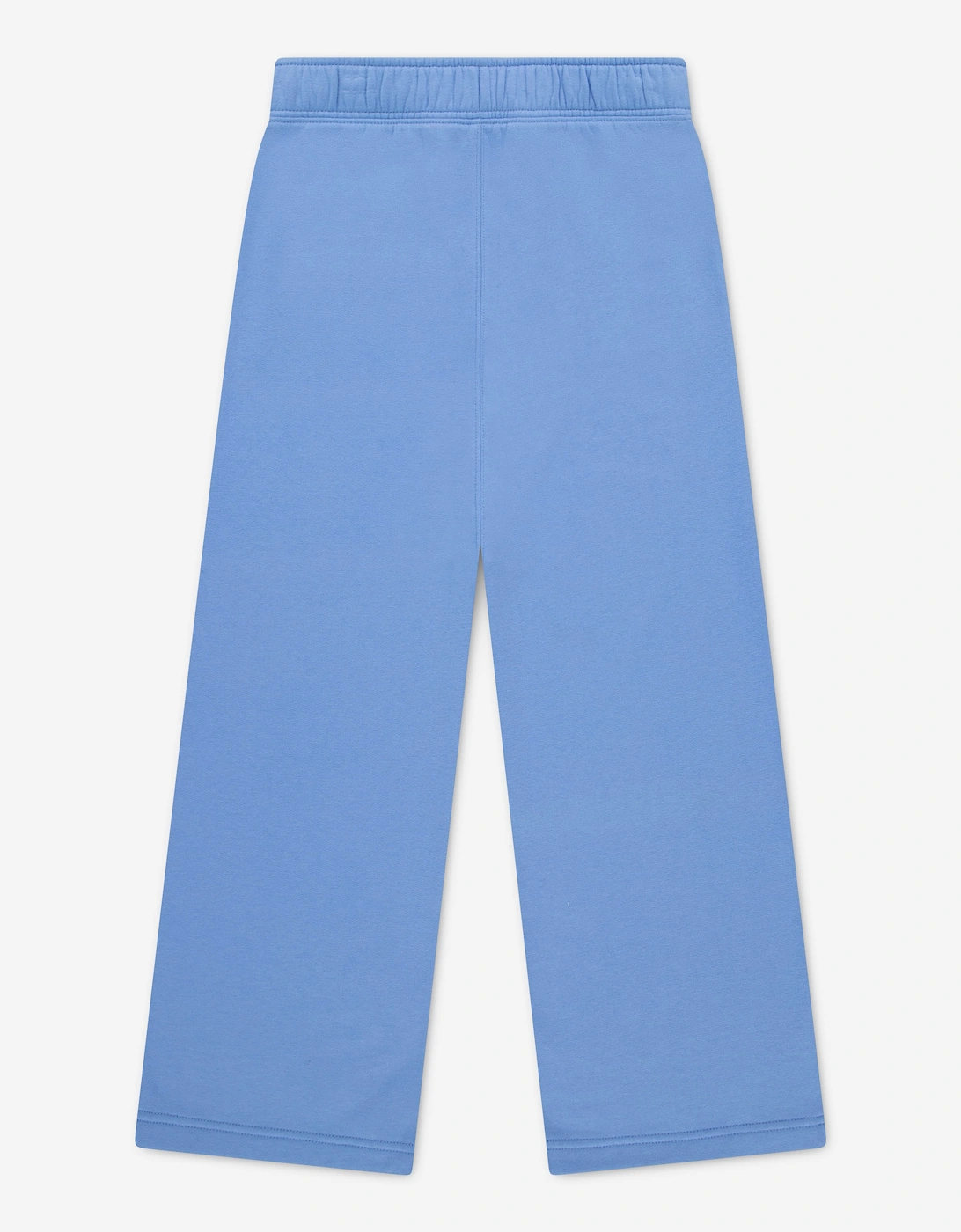 Abercrombie & Fitch Girls Essential Wide Leg Fleece Joggers in Blue