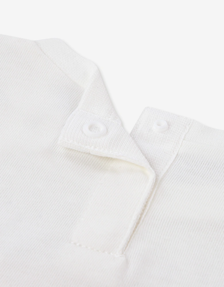 Levi's Baby Boys Long Sleeve Graphic T-Shirt in Ivory