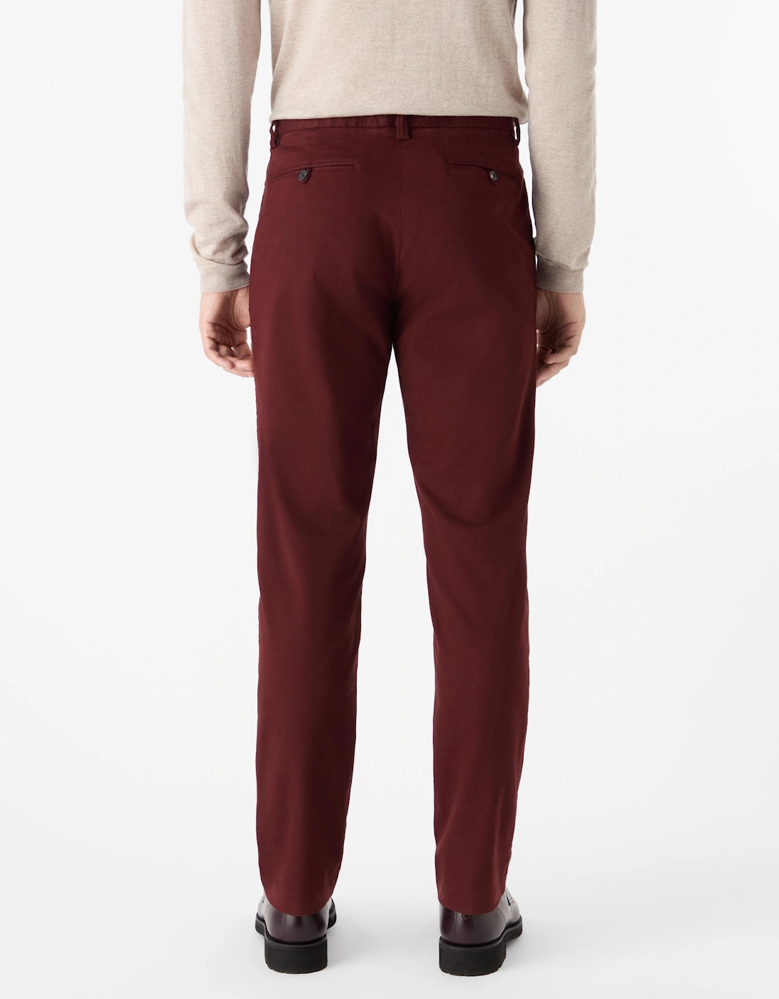 Oliver Sweeney Garment Dyed Cotton Chinos