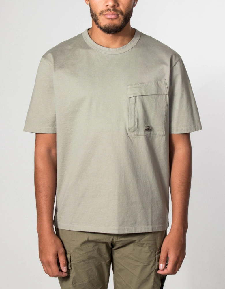 30/2 Mercerized Jersey Twisted Pocket T-Shirt