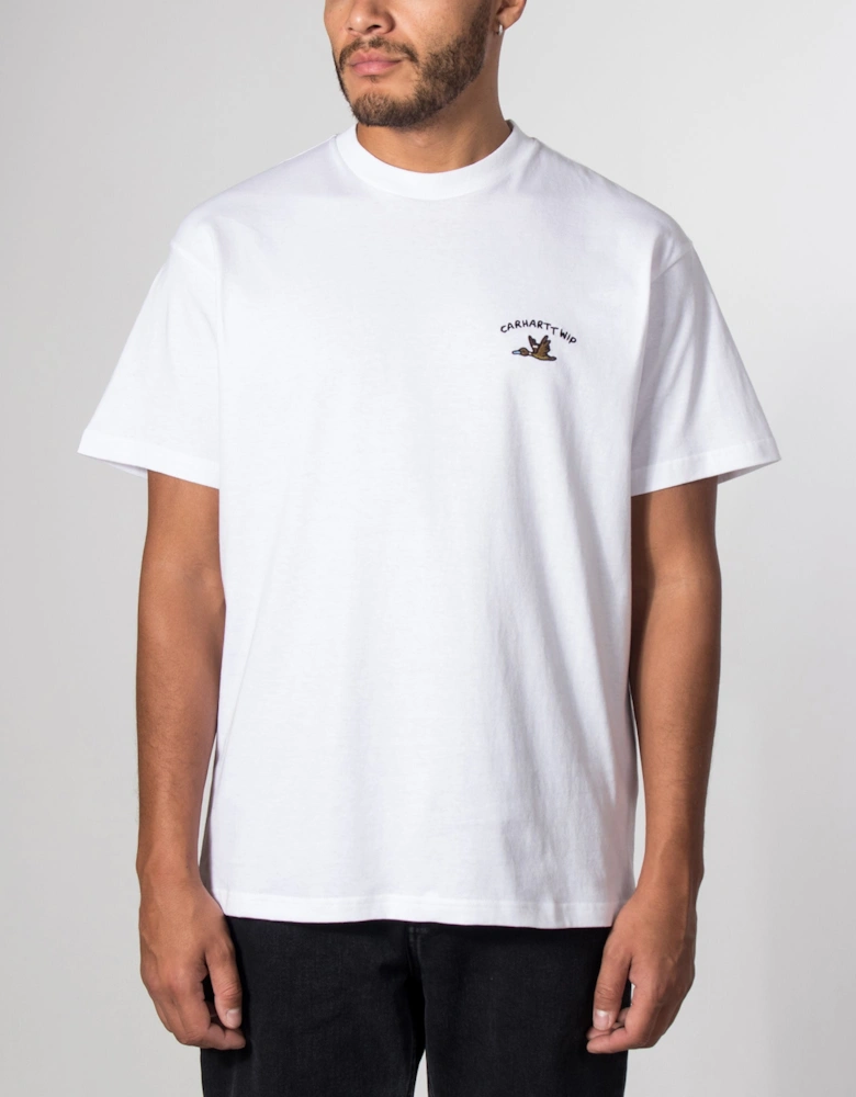 Loose Fit Animated Ducks T-Shirt