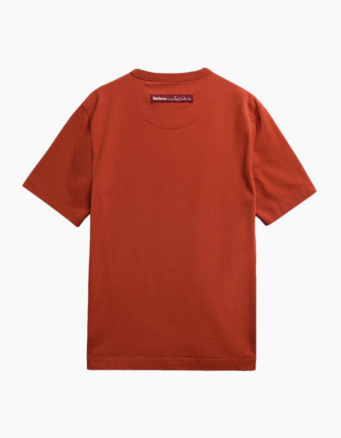 Barbour X Paul Smith Tinned T-Shirt BR37 Russet  Brown