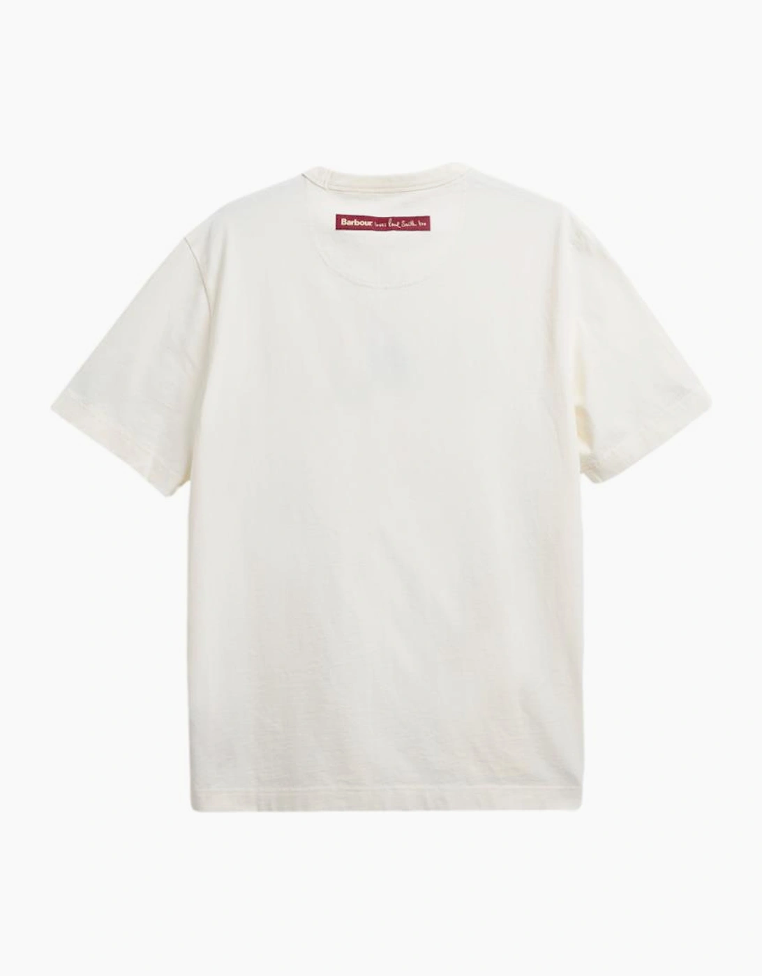 Barbour X Paul Smith Tinned T-Shirt WH32  Whisper White