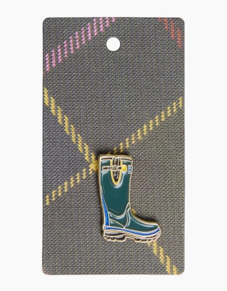 Barbour X Paul Smith Pin Badge A1-26 GN22 Welly