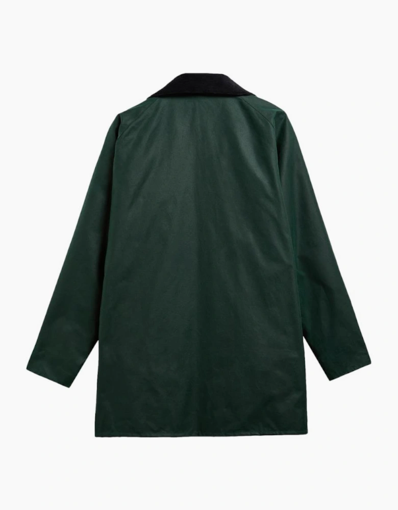 Barbour X Paul Smith Gamefair Wax Jacket GN75 Bottle Green