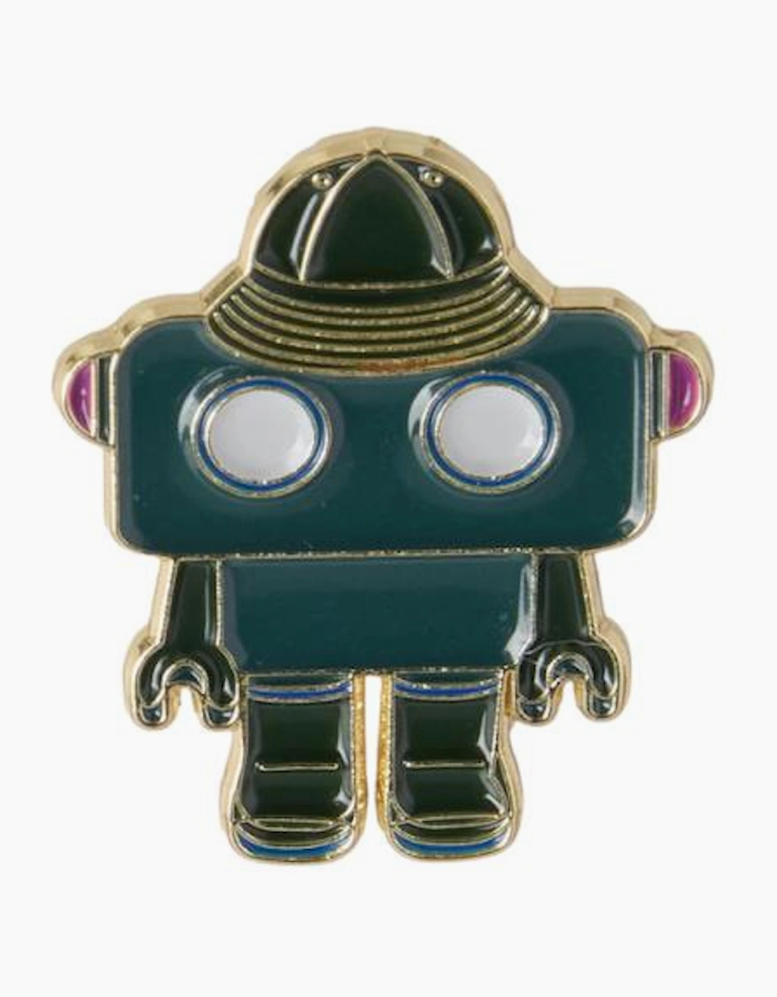 Barbour X Paul Smith Pin Badge A1-26 GN19 Robot