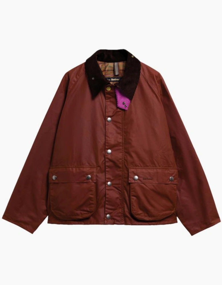 Barbour X Paul Smith Key Transport Wax Jacket BR71  Brown