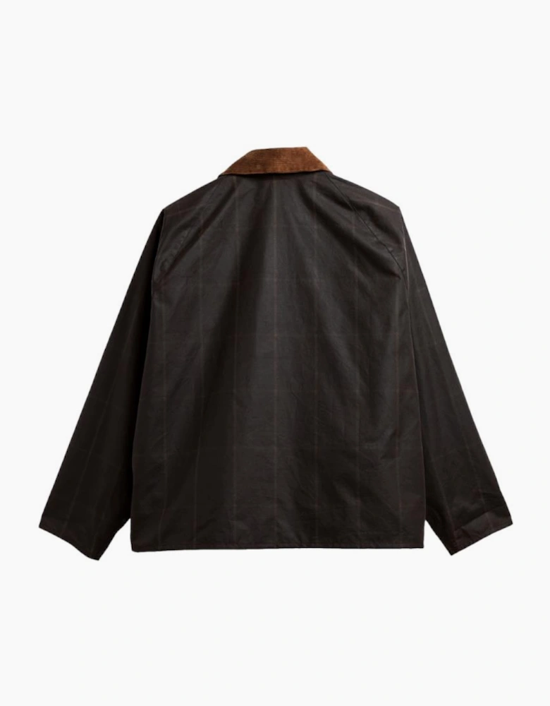 Barbour X Paul Smith Transport Windowpane Jacket BR71  Brown