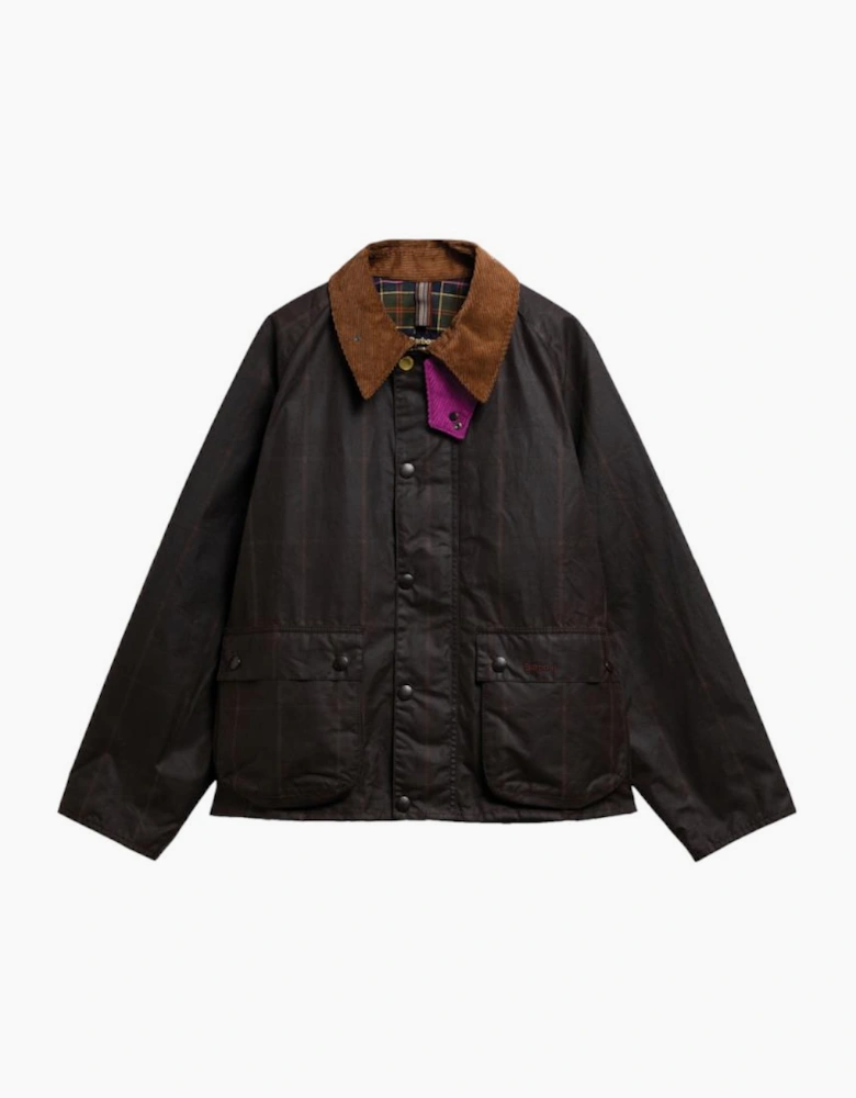 Barbour X Paul Smith Transport Windowpane Jacket BR71  Brown