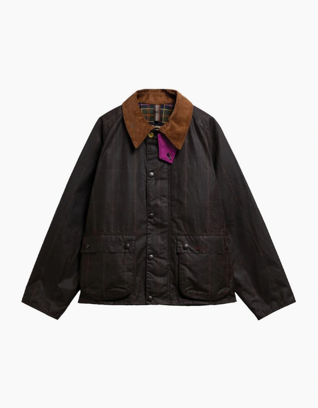 Barbour X Paul Smith Transport Windowpane Jacket BR71  Brown