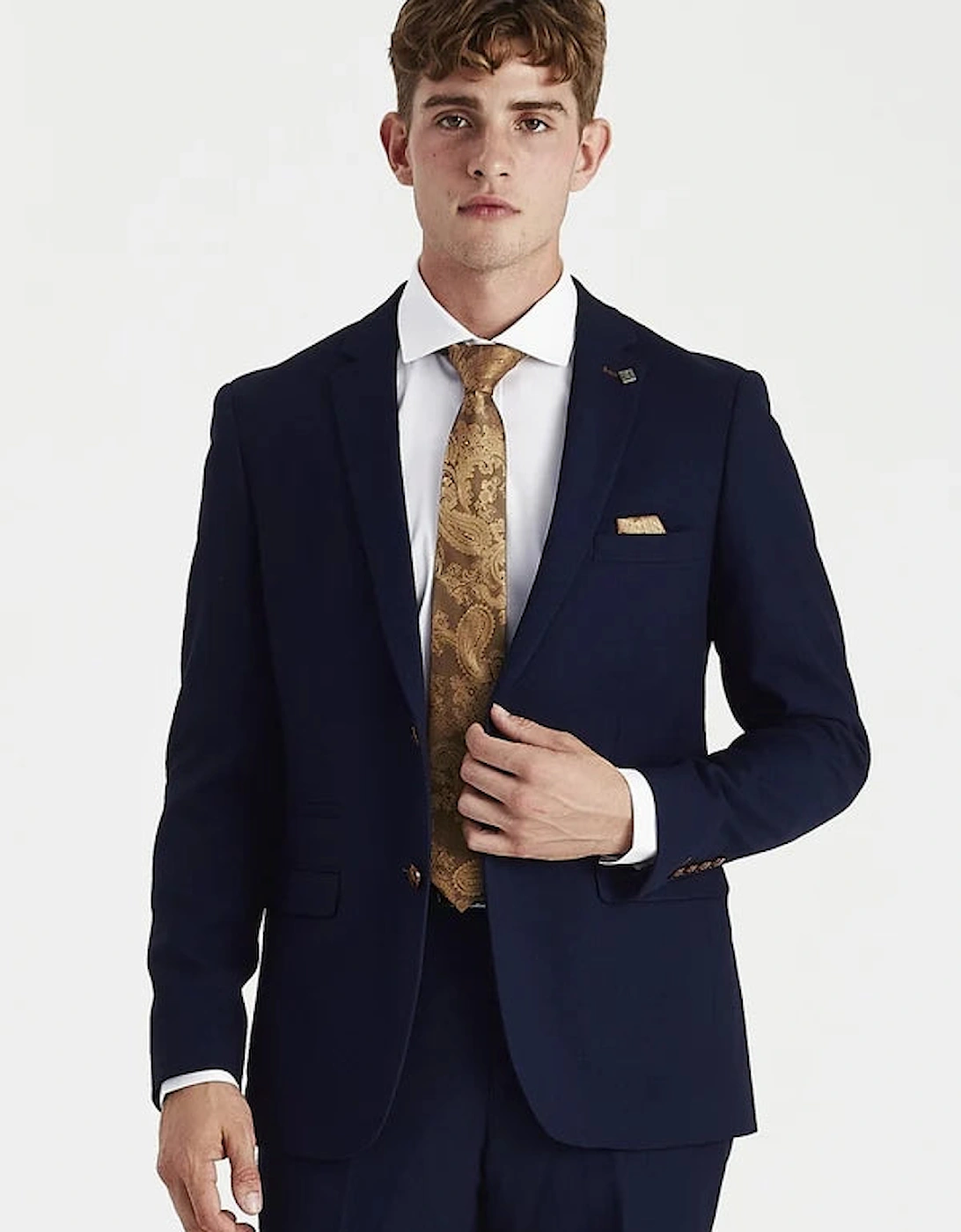 Paul Andrew Mayfair Trousers - Navy Blue