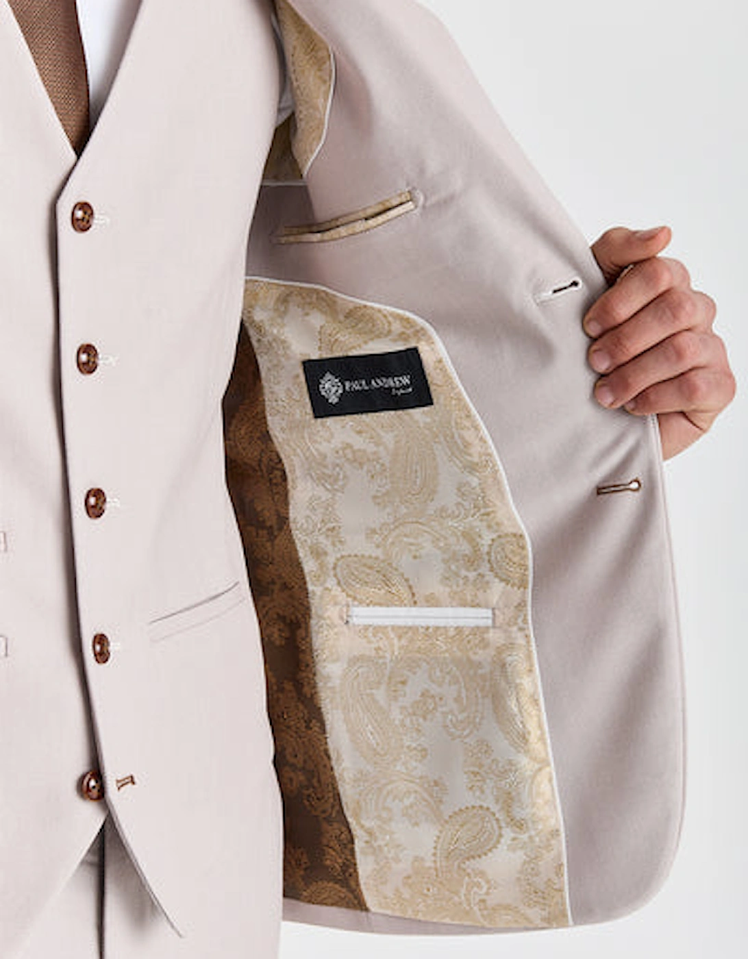 Paul Andrew Mayfair Blazer - Stone