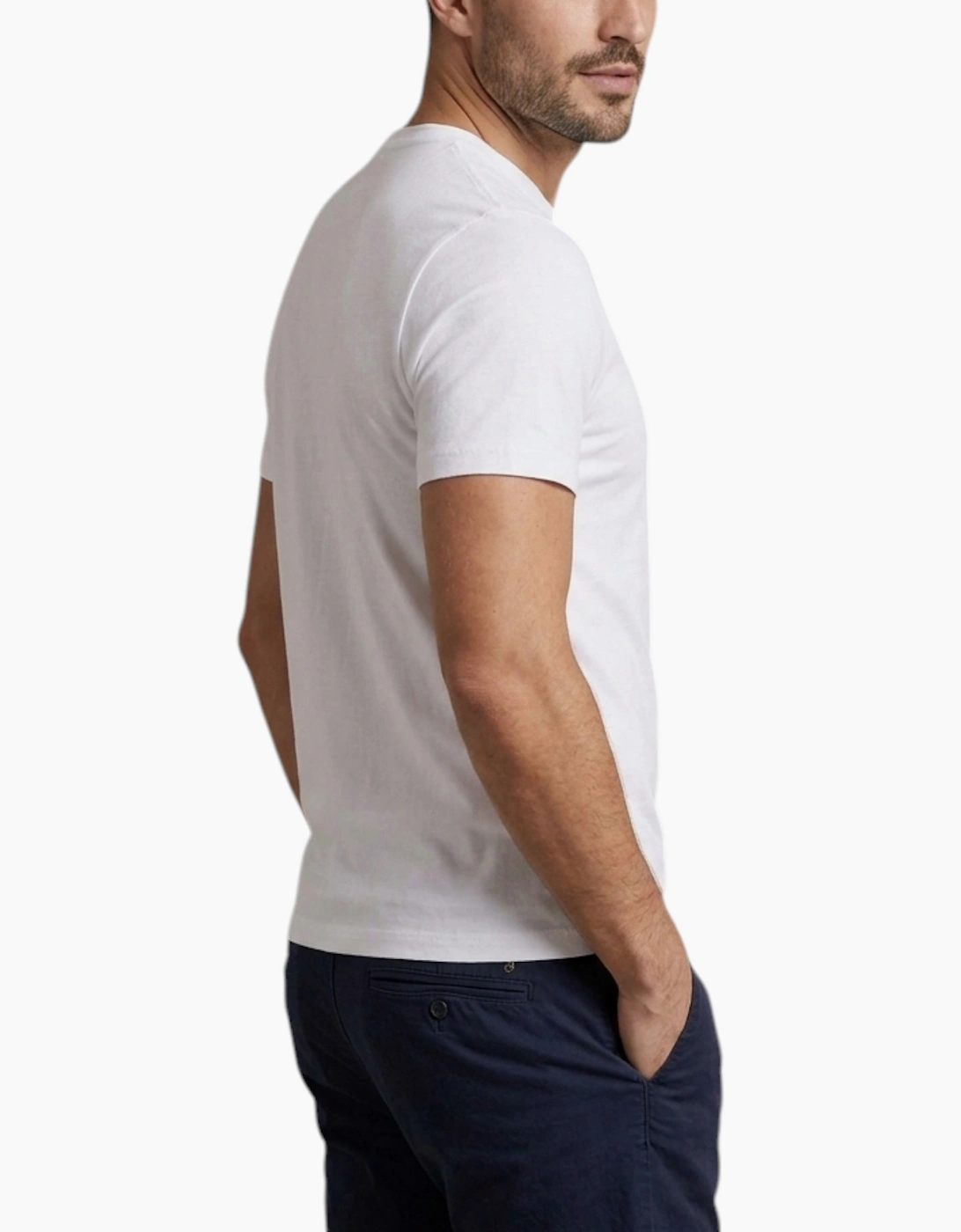 Armani Exchange Mens T-Shirts Milano Logo Top